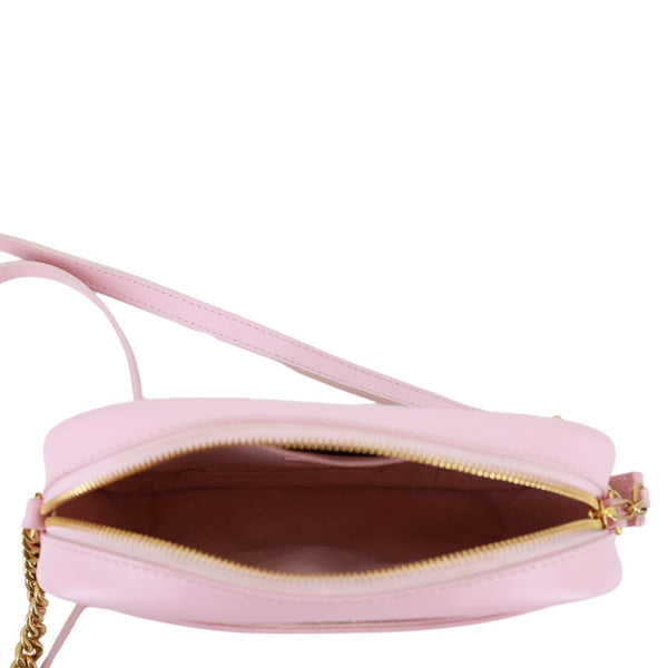 LOUIS VUITTON New Wave Quilted Leather Camera Crossbody Bag Pink
