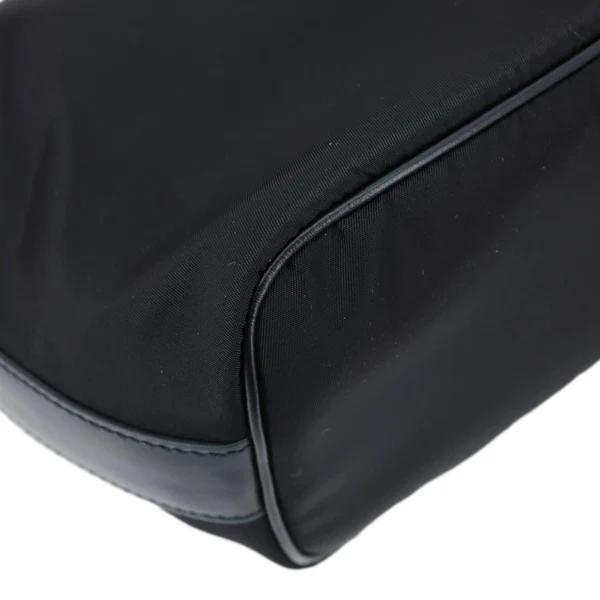 PRADA Cherie Mini Re Nylon Shoulder Bag Black