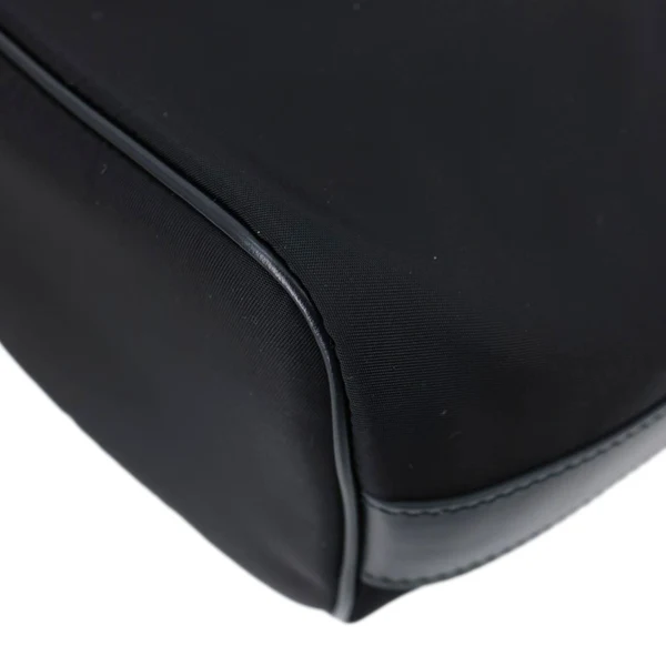 PRADA Cherie Mini Re Nylon Shoulder Bag Black