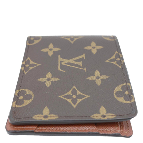 LOUIS VUITTON Marco Monogram Canvas Wallet Brown