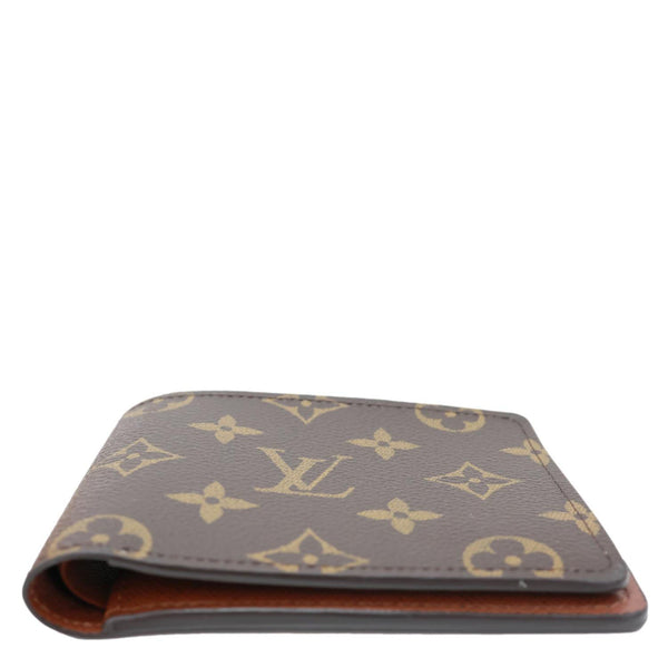 LOUIS VUITTON Marco Monogram Canvas Wallet Brown