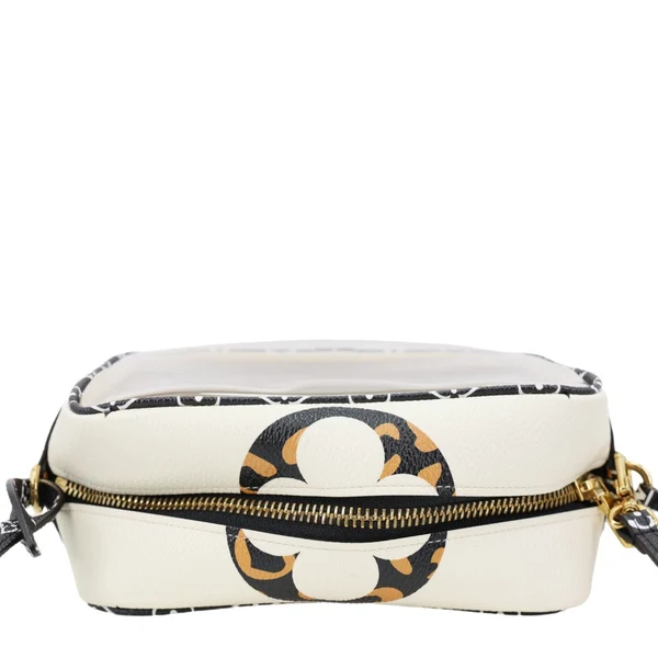 LOUIS VUITTON Beach Monogram Giant Jungle Canvas Pouch Ivory
