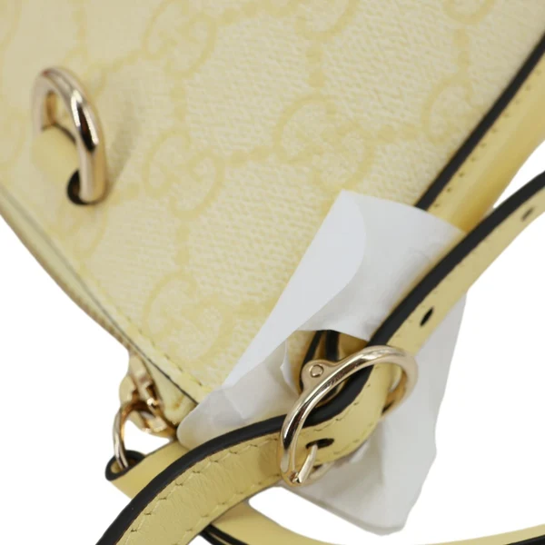 GUCCI GG Emblem GG Monogram Canvas Shoulder Bag Lamon 847281