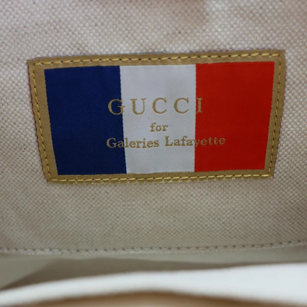GUCCI Web Heart GG Marmont Leather Backpack Orange 432265