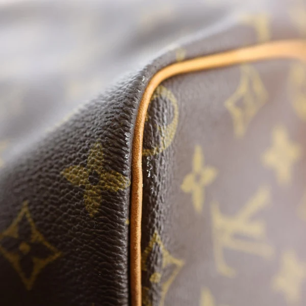 LOUIS VUITTON Keepall 60 Bandouliere Monogram Canvas Travel Bag Brown