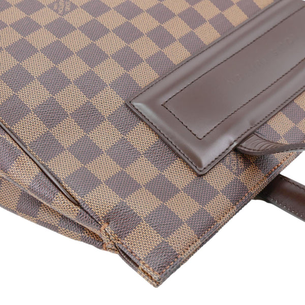 LOUIS VUITTON Parioli PM Damier Ebene Tote Shoulder Bag Brown