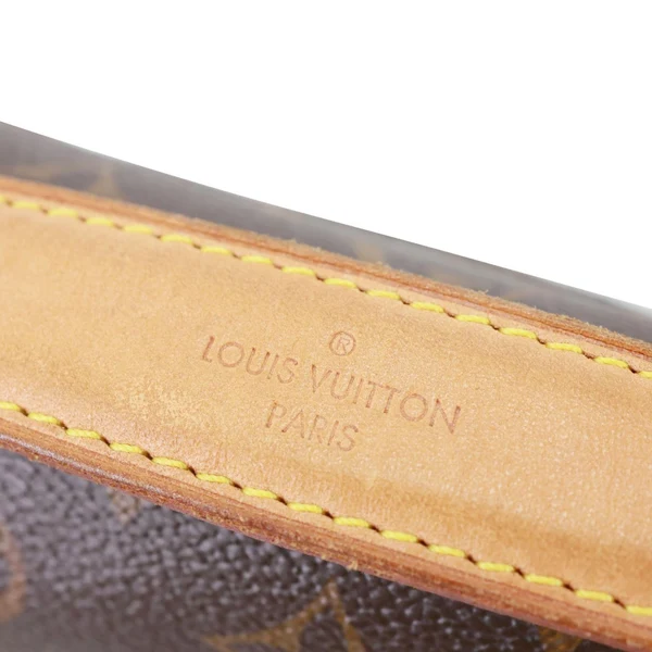 LOUIS VUITTON Metis Pochette Monogram Canvas Crossbody Bag Brown