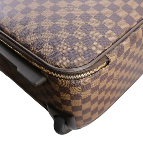 LOUIS VUITTON Pegase 55 Business Luggage Damier Ebene Travel Bag Brown