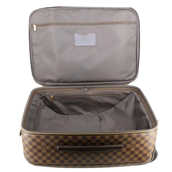 LOUIS VUITTON Pegase 55 Business Luggage Damier Ebene Travel Bag Brown