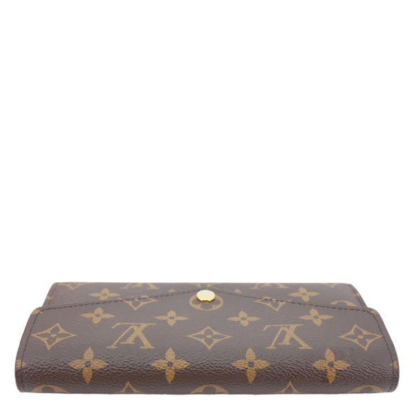 LOUIS VUITTON Sarah Monogram Canvas Wallet Red