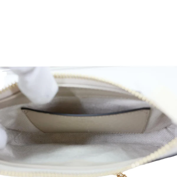 GUCCI Ophidia Mini GG Supreme Canvas Shoulder Bag Beige 764960