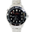 Omega Seamaster Diver Cal.2500 Co-Axial Chronometer SS Watch Black Dial 41MM