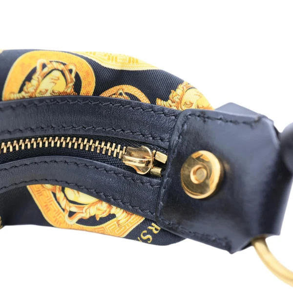 VERSACE Nylon Medusa Amplified Print Hobo Bag Multicolor
