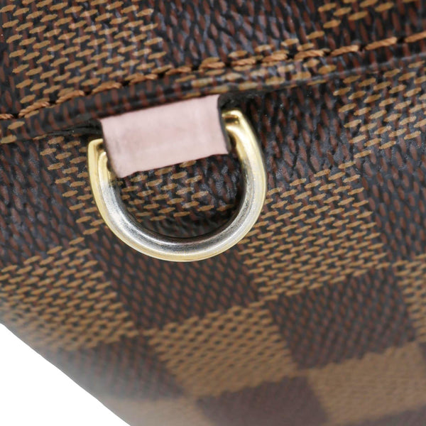 LOUIS VUITTON Clapton Damier Ebene Backpack Bag Pink