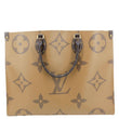 LOUIS VUITTON Onthego GM Reverse Monogram Giant Canvas Shoulder Bag Brown