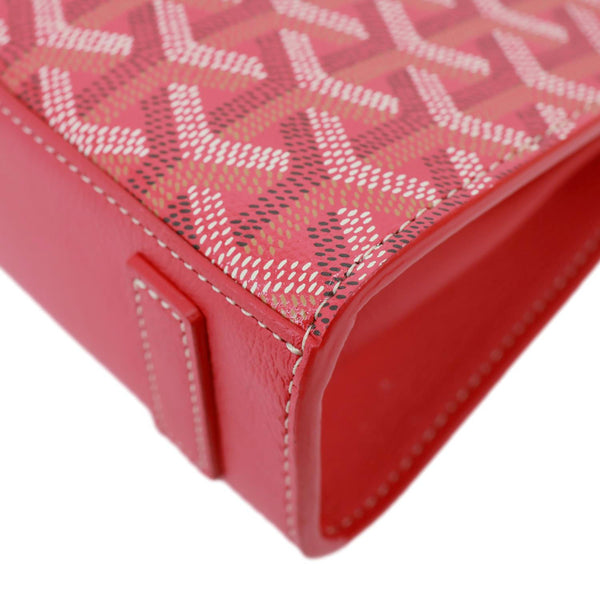 GOYARD Rouette Structure Mini Canvas Shoulder Bag Pink
