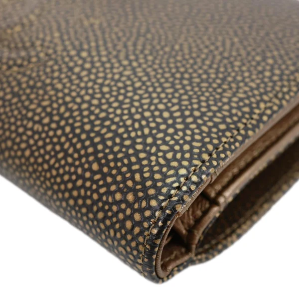 CHANEL Timeless CC Caviar Leather Zipped Pocket Wallet Gold