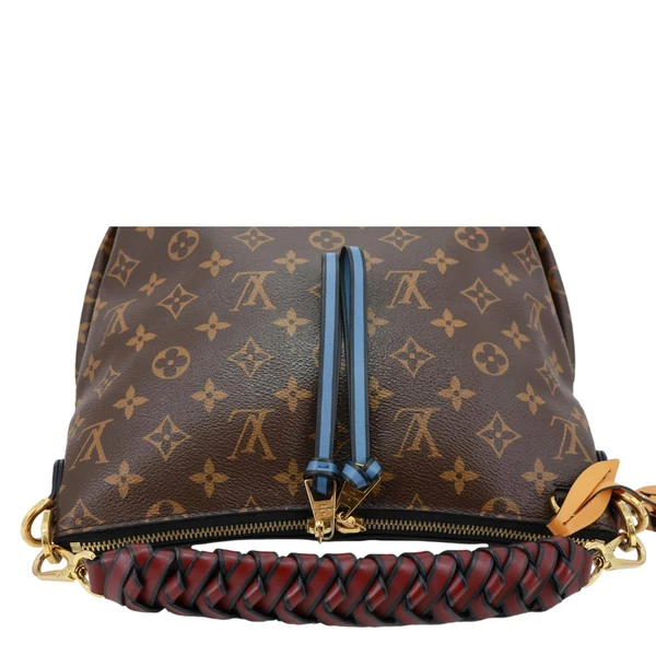 LOUIS VUITTON Beaubourg Mini Monogram Canvas Hobo Bag Bordeaux