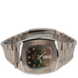 MIDO Rare 1849 Mens Stainless Steel Swiss Automatic Watch Green Dial 37MM