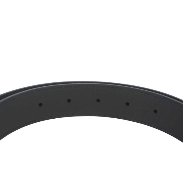 GUCCI GG Buckle Marmont Thin Leather Belt Size 90.36 Black 414516