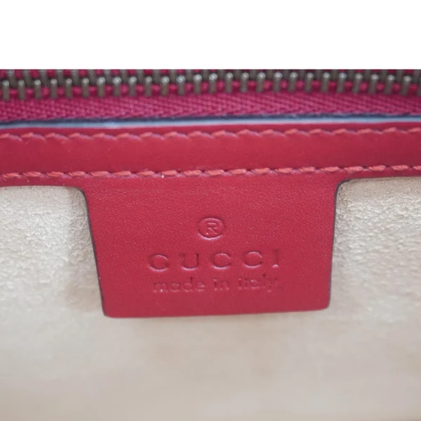 GUCCI Queen Margaret Bee Blind For Love Leather Shoulder Bag Multicolor 476541