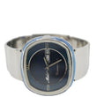 Mido Commander 1970 Day Date Mens Stainless Steel Watch Blue Dial 41MM