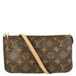 LOUIS VUITTON Pochette Accessories NM Monogram Canvas Pouch Bag Brown