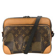 LOUIS VUITTON X Nigo Nil Monogram Ebene Canvas Messenger Bag Brown