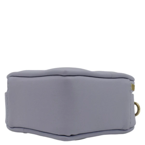 LOUIS VUITTON Pop My Heart Monogram Leather Shoulder Bag Purple