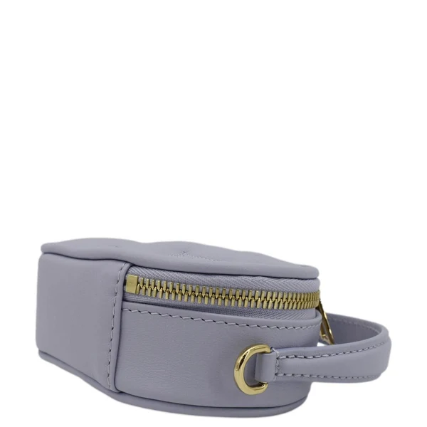LOUIS VUITTON Pop My Heart Monogram Leather Shoulder Bag Purple