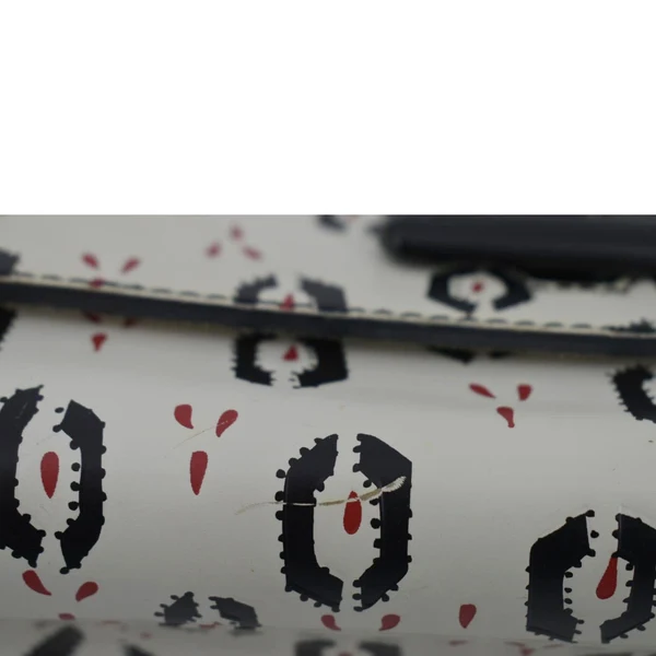 LOUIS VUITTON LV Twist Graphic MM Leather Shoulder Bag Black