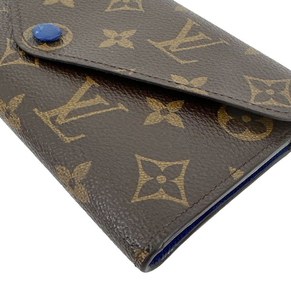 LOUIS VUITTON Josephine Monogram Canvas Wallet Brown