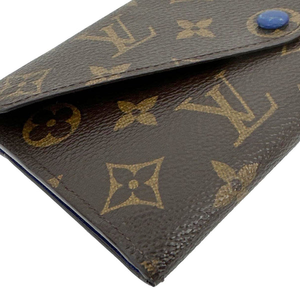 LOUIS VUITTON Josephine Monogram Canvas Wallet Brown
