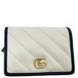 GUCCI GG Marmont Card Case Wallet – Off White