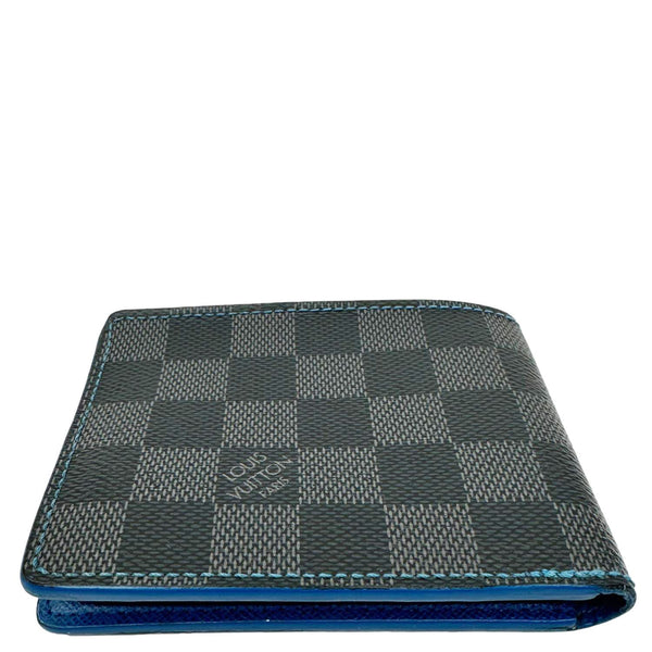 LOUIS VUITTON Multiple Damier Graphite Wallet Black