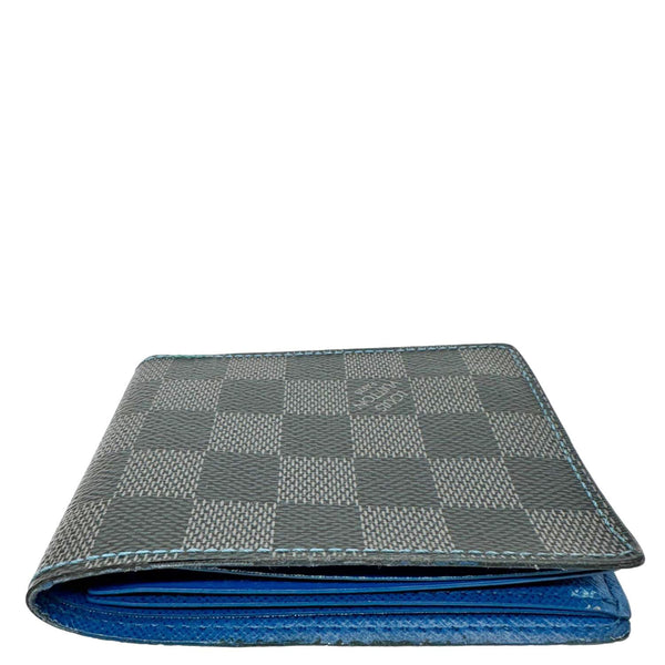 LOUIS VUITTON Multiple Damier Graphite Wallet Black