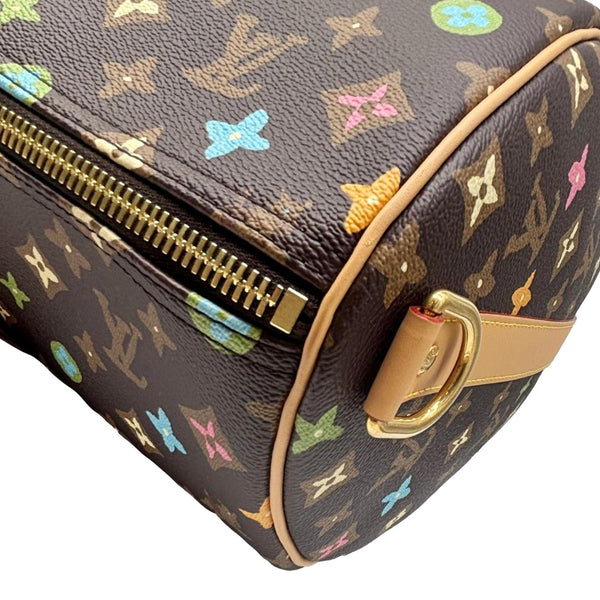 LOUIS VUITTON x Tyler Keepall 50 Bandouliere Craggy Monogram Canvas Travel Bag Brown