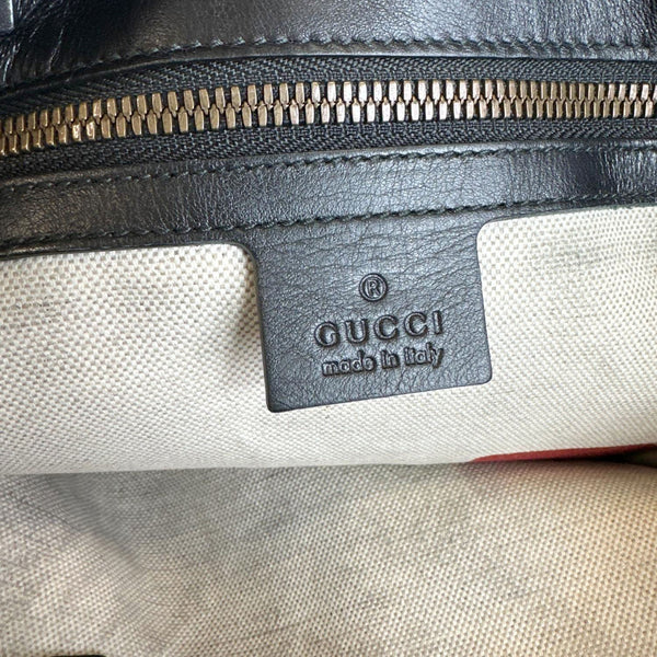 GUCCI L’Aveugle Par Amour Tiger Print GG Supreme Canvas Vertical Tote Bag Beige 450950