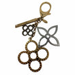 LOUIS VUITTON Tapage Metal Key Holder Bag Charm Gold