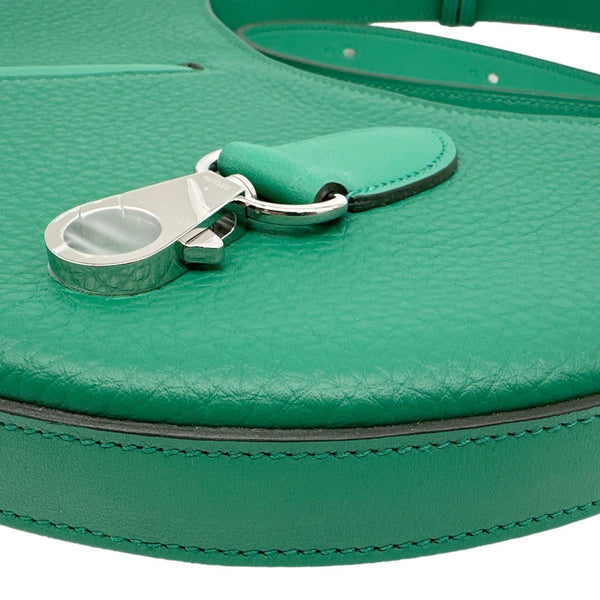 HERMES Sac P'tit Arcon Togo Leather Shoulder Bag Green