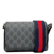 GUCCI Mini GG Supreme Canvas Messenger Bag Black 791741