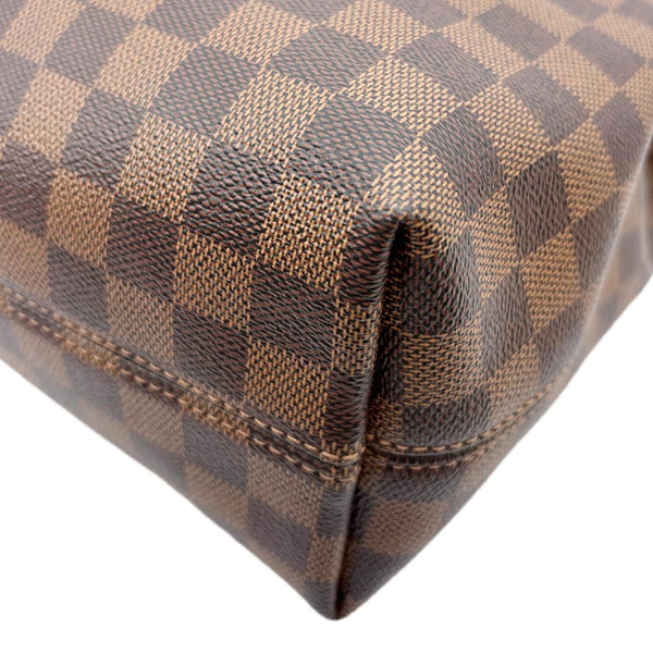 LOUIS VUITTON Graceful PM Damier Ebene Shoulder Bag Brown