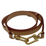 LOUIS VUITTON Leather Strap Brown