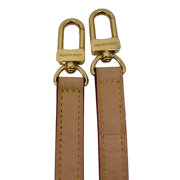 LOUIS VUITTON Leather Strap Brown