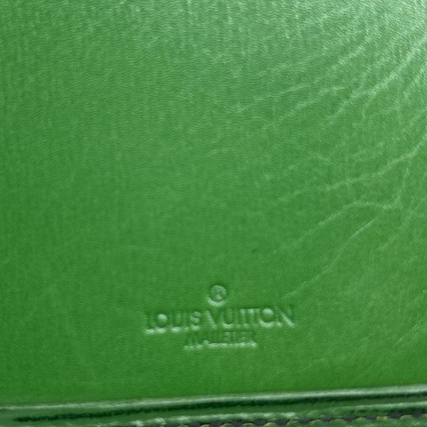 LOUIS VUITTON Epi Leather Bifold Wallet Green
