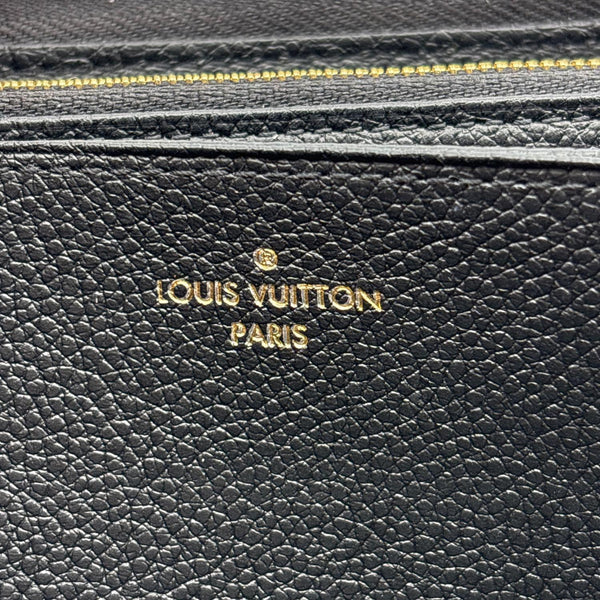 LOUIS VUITTON Monogram Empreinte Leather Zippy Wallet Bicolor