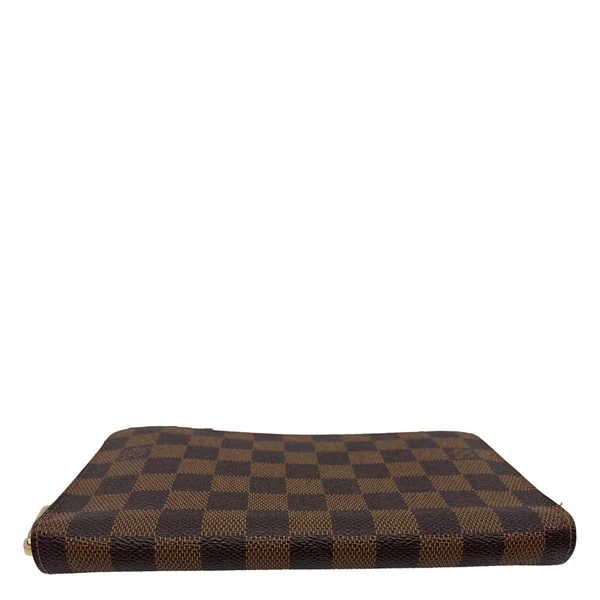 LOUIS VUITTON Damier Ebene Organizer Wallet Brown