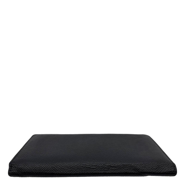 LOUIS VUITTON Brazza Taiga Leather Bifold Wallet Black