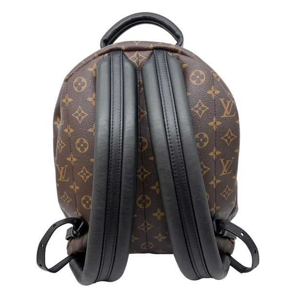 LOUIS VUITTON Palm Springs MM Monogram Canvas Backpack Brown