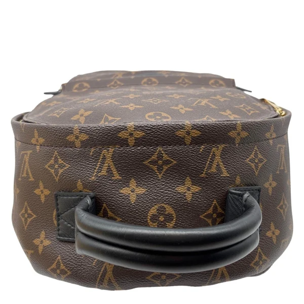 LOUIS VUITTON Palm Springs MM Monogram Canvas Backpack Brown